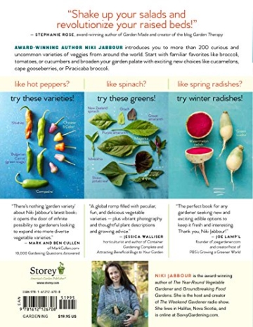 Niki Jabbour's Veggie Garden Remix: 238 New Plants to Shake Up Your Garden and Add Variety, Flavor, and Fun