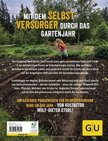 Der Selbstversorger: Mein Gartenjahr: Säen, pflanzen, ernten. Inkl. DVD und App zur Gartenpraxis: Storl zeigt, wie's geht! (GU Garten Extra) - 2