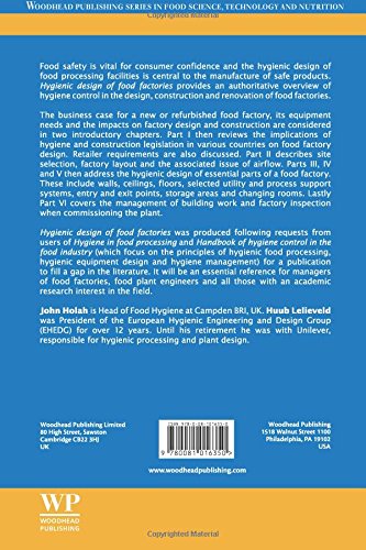 Hygienic Design of Food Factories (Woodhead Publishing Series in Food Science, Technology and Nutrition) - 2