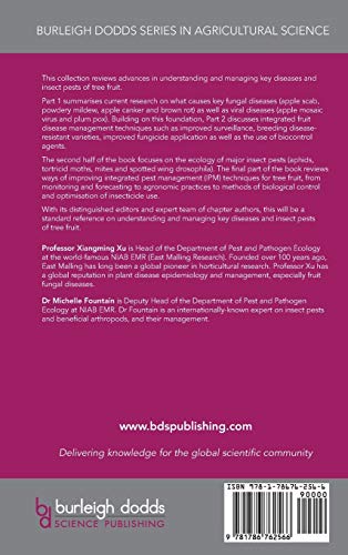 Integrated Management of Diseases and Insect Pests of Tree Fruit (Burleigh Dodds Series in Agricultural Science, Band 68) - 2