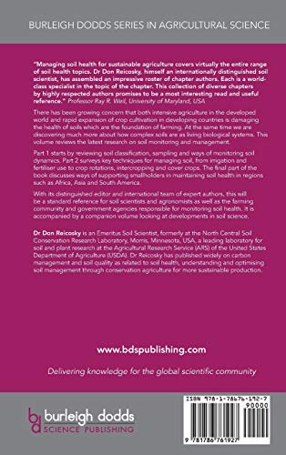 Managing Soil Health for Sustainable Agriculture Volume 2: Monitoring and Management (Burleigh Dodds Series in Agricultural Science, Band 49) - 2