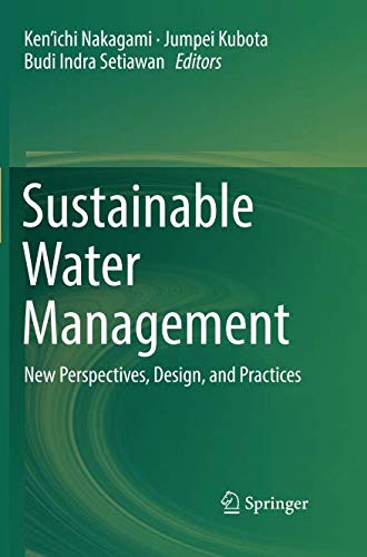 Sustainable Water Management: New Perspectives, Design, and Practices - 1