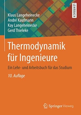 Thermodynamik für Ingenieure: Ein Lehr- und Arbeitsbuch für das Studium - 1