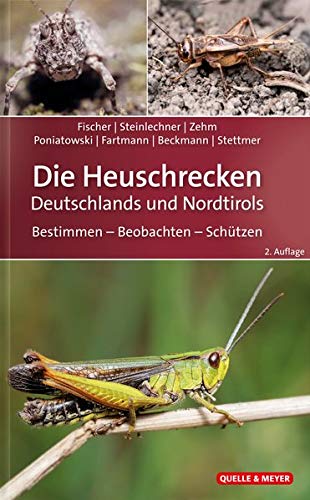Die Heuschrecken Deutschlands und Nordtirols: Bestimmen – Beobachten – Schützen (Quelle & Meyer Bestimmungsbücher) - 1