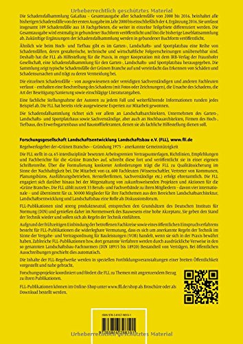 FLL-Schadensfallsammlung für den Garten- und Landschaftsbau: Gesamtausgabe aller Schadensfälle von 2000 bis 2016. - 2