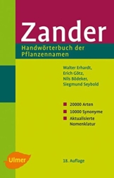 Zander - Handwörterbuch der Pflanzennamen - 1