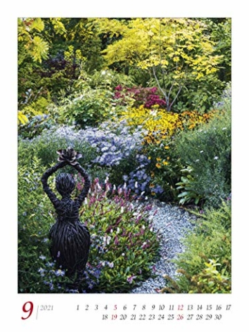 Gartenträume 2021 - Bild-Kalender 42x56 cm - Gärten und Parks - Landschaftskalender - Wand-Kalender - Alpha Edition - 11