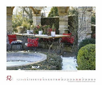 Gartenträume 2021: Großer Wandkalender. Foto-Kunstkalender zum Thema Gärten. PhotoArt Kalender im Querformat. 55 x 45,5 cm - 6