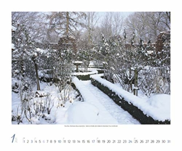 Gartenträume 2021: Großer Wandkalender. Foto-Kunstkalender zum Thema Gärten. PhotoArt Kalender im Querformat. 55 x 45,5 cm - 8