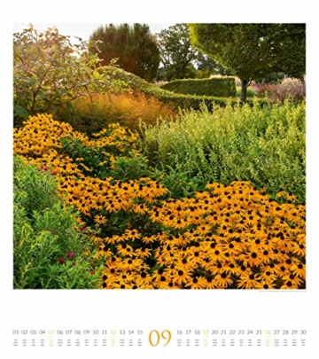 Paradiesische Gärten Kalender 2021, Wandkalender im Hochformat (48x54 cm) - Gartenkalender - 8