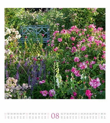 Paradiesische Gärten Kalender 2021, Wandkalender im Hochformat (48x54 cm) - Gartenkalender - 10